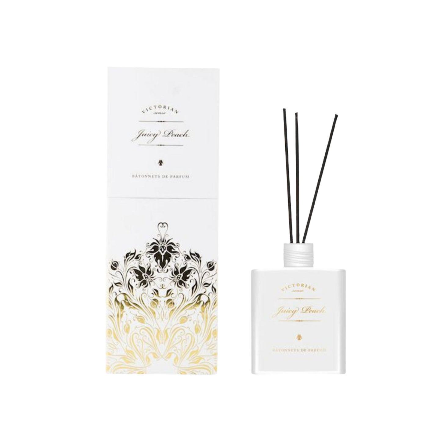 Doftpinnar från Victorian med en doft av Juicy Peach.