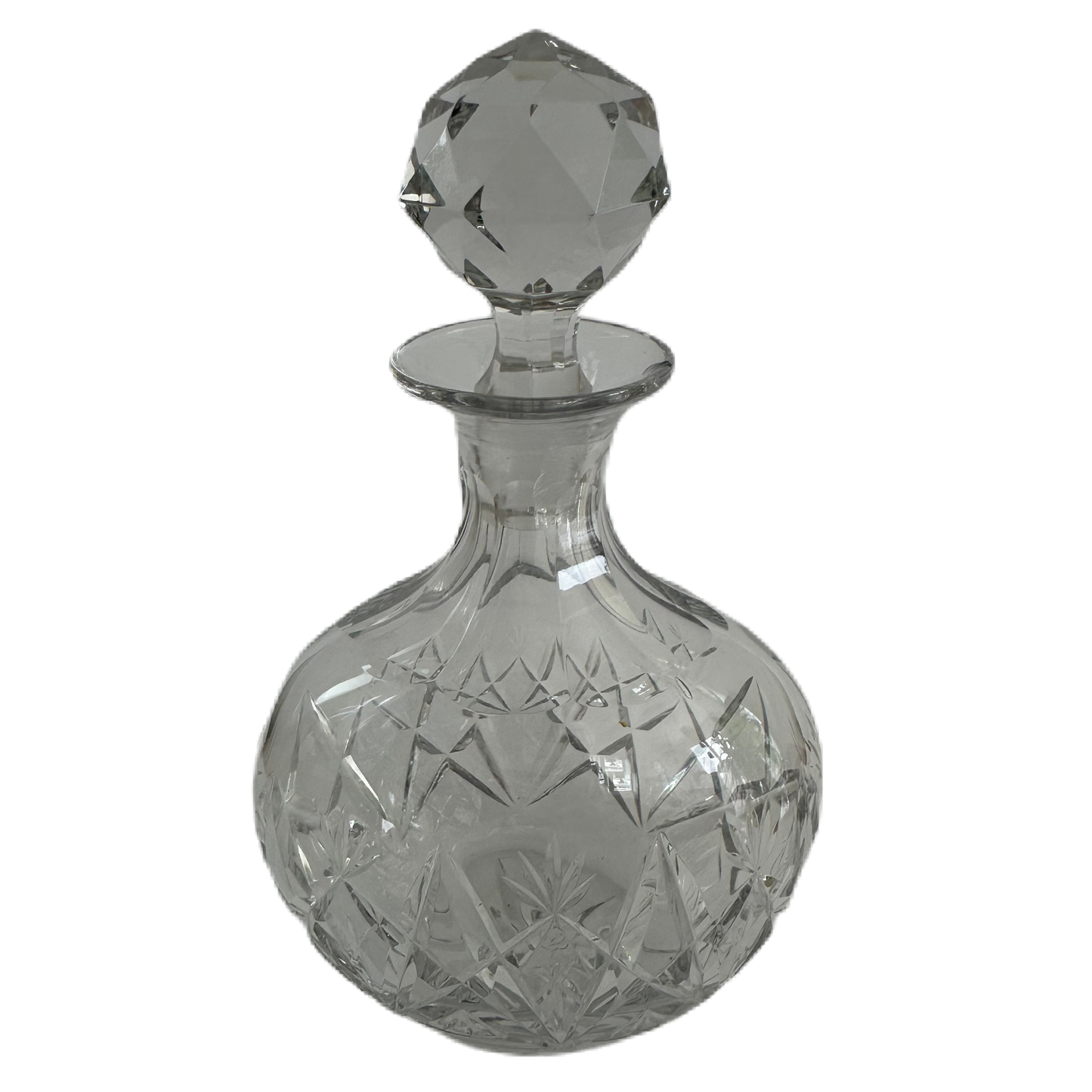 Flakong i glas med propp.