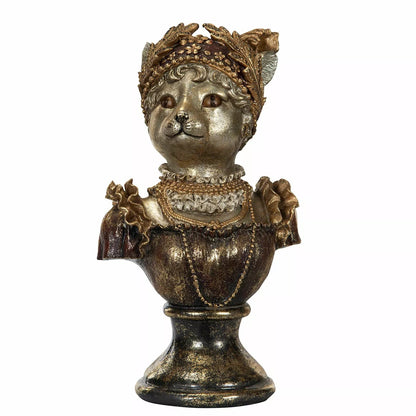 Byst av katt med flärd framifrån från A lot Decoration