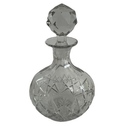 Flakong i glas med propp.